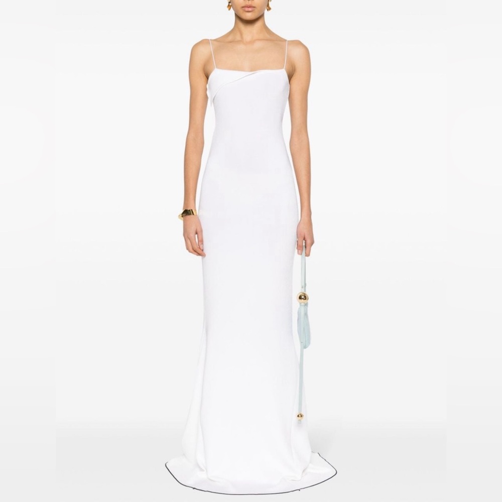 Jacquemus La robe Aro mermaid knitted dress. Size S